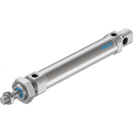 DZF-25-100-P-A Flachzylinder – Hub 100 Mm, Kolben-Ø 25 Mm, Doppeltwirkend