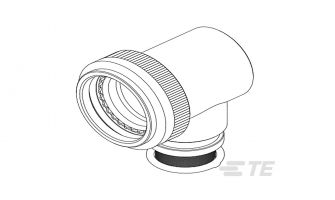 006277-000 Circular Connector Adapter  Aluminum Alloy