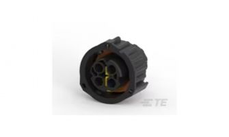1-1813099-1 Circular DIN Conn 2.5MM SOCKET HSG ASY BLACK 4