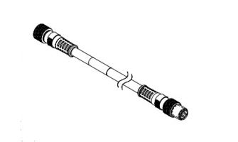 1200790311 MIC 4P FP ULOCK 5M ST #18/4 PVC SS