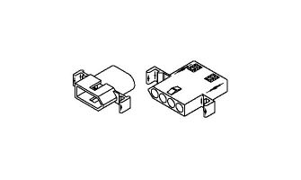 1490PRT 4 CKT CONN .093 Plug Recpt Pin Socket Kit