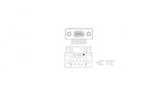 1532250-2 D-Sub Micro-D Connectors MCKS-C2-P-9PRT1