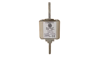 Fuse-link, high speed, 630 A, AC 690 V, size 1, 52 x 52 x 140 mm, aR, IEC, single indicator