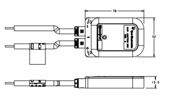 1971158-1 Slim junction box