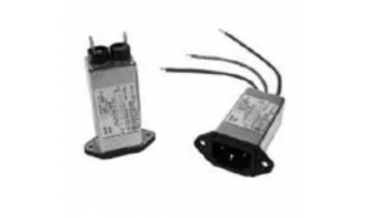2-6609006-8 Power Entry Modules 6A IEC-WIRE LEAD FLANGE MOUNT
