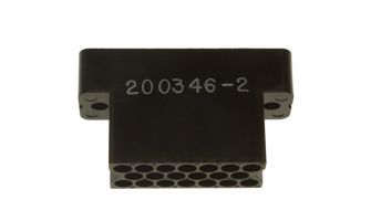200346-2 Rack&Panel Connectors FEM BLOCK CONN 20 POS