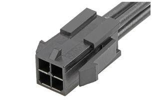 214757-2043 MICRO-FIT3.0 P-P 4 CIRCUIT 600MM Au