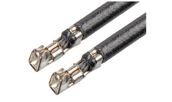 214920-1213 PICOBLADE PRECRIMP 26AWG BK F-F L=225 Sn