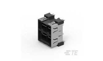 2173211-2 Power to the Board  4P VERT HEADER SHIELDED P/F