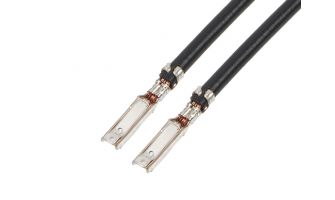217840-1122 MIZU-P25 F-F 150MM 20 AWG LEAD UL BK Sn