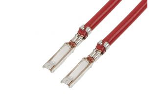 217840-2122 MIZU-P25 F-F 150MM 20 AWG LEAD UL RD Sn