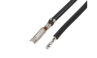 217841-1122 MIZU-P25 F-S 150MM 20 AWG LEAD UL BK Sn