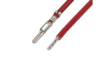 217843-2122 MIZU-P25 M-S 150MM 20 AWG LEAD UL RD Sn