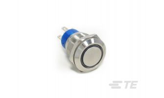 2213763-5 Pushbutton Switches AV19 DPM 5A NO LED