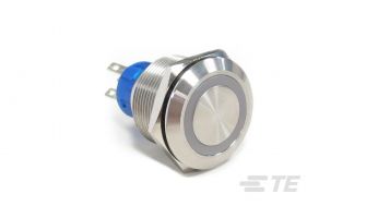 2213771-5 Pushbutton Switches AV22 DPM 5A NO LED