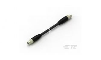2241021-1 8PIN M12 DOUBLE END CAT6a CA1 MTR X-Code