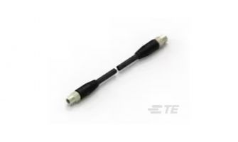2241021-5 8PIN M12 DOUBLE END CAT6a CA5 MTR X-Code