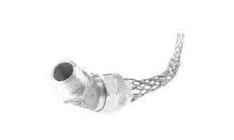 36316 Deluxe Cord Grips Strain Relief, 1/2" NPT, 45° Angle Male, Cable Diameter 12.70-15.88mm (.500-.625")