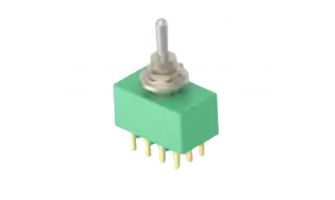 4-1437558-4 Toggle Switches 4PDT ON-NONE-ON PC