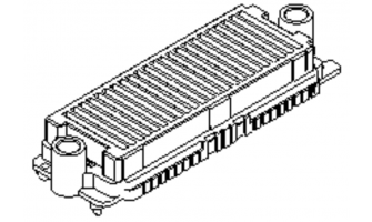 45802-0227 HDMez Connectors Rect Assy Std 08mm 351Ckt Tn