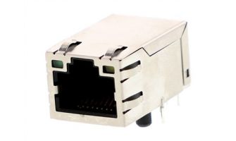 48025-1190 Modular Conn/Ethernet Conn R/A 8/8 RJ45 MAGNETIC