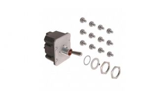 4NT1-3 Toggle Switches 4 Pole 2 Positions Standard Lever