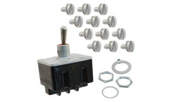 4TL1-6 Toggle Switches Toggle SW 4PDT 2POS Standard
