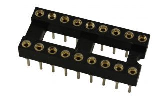 5-1437573-7 IC & Component Sockets 18 PIN DIP