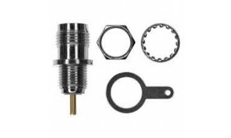 5-1814804-1 Connectors BH Skt w/TAG Nickel 50Ohm