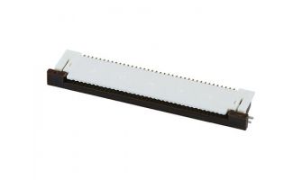 54104-3831 Easy-On FFC/FPC Connector, 0.50mm Pitch, Slider Series, Right-Angle, Top Contact, 2.00mm Height, 38 Circuits, Gold Plating