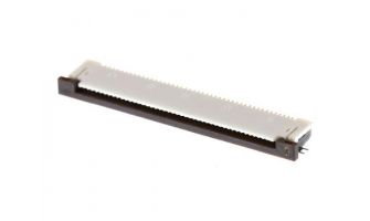 54104-4531 Easy-On FFC/FPC Connector, 0.50mm Pitch, Slider Series, Right-Angle, Top Contact, 2.00mm Height, 45 Circuits, Gold Plating