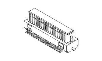 54552-4016 Connectors 0.4 B-TO-B RA REC ASSY EMBSTP PKG