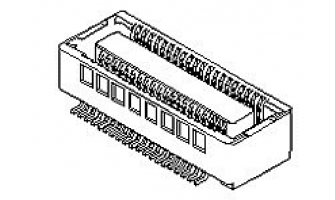 54684-0608 Connectors 0.4 BtB Rec Hsg Assy 60Ckt EmbsTp Pkg