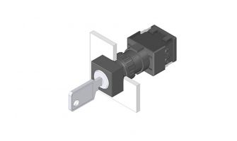 61-2201.0/D CONFIG SW BODY KEYLOCK NON-ILLUM