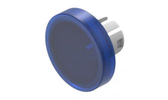 61-9642.6 CONFIG SWITCH LENS BLUE ROUND
