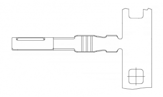 638009-5 Automotive Connectors CONTACT PLATED 18-20 AWG