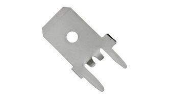 63824-1 Terminals .25 PCB TAB 032TPBR Cut Strip of 100