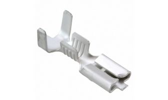 63832-2 FASTON 187 RECEPTACLE 18-14 AWG TPBR