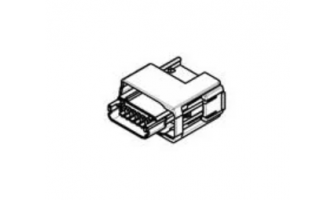 638514-1 Automotive Connectors PLUG ASSY  6POS SEALED  KEY A