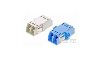 6457567-2 Fiber Optic Conn ASSY  ADPTR  DUP  LC  SR BEIGE 