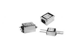 6609036-4 Power Line Filters 3A IEC 1/4 FASTON BULKHEAD MNT