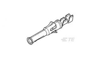 66592-4 Standard Circular Contacts TYP VI SKT 22-18 BR/AU