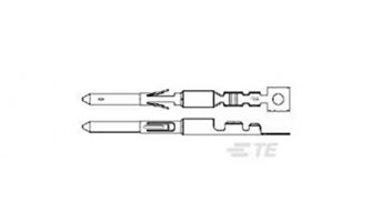 66728-5 Circular DIN Connectors CIRC DIN PIN CONTACT LP
