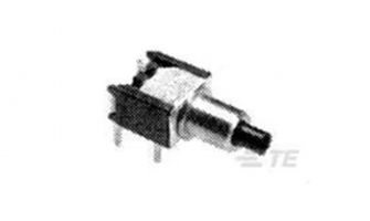 7-1437571-2 Pushbutton Switches SPDT MOM R/A RED