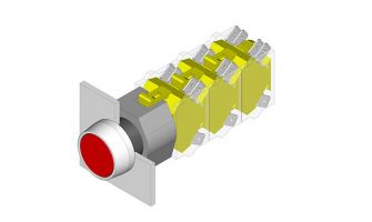 704.010.5 CONFIG SW BODY RND PB NON-ILLUM