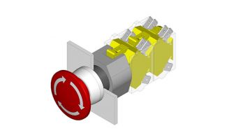 704.074.2 CONFIG SW BODY E-STOP NON-ILLUM
