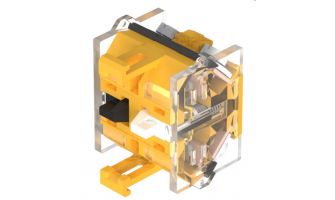 704.901.3 CONTACT BLOCK DPST-NO 10A 500V