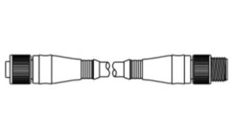 774030A03F200 Cables MIC 4P M/MFE 20' 18/4 PVC