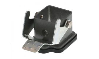 7803.6202.0 GWconnect STD - Standard, Single Lever Bulkhead Mount Housing, Die-cast Aluminum, with 1 Lever, Vertical, with Gasket, Size 3A «21x21», Grey