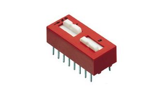 78G02ST DIP SW/SIP SW DIP Switch 3PST 2 Pos Tape Seal